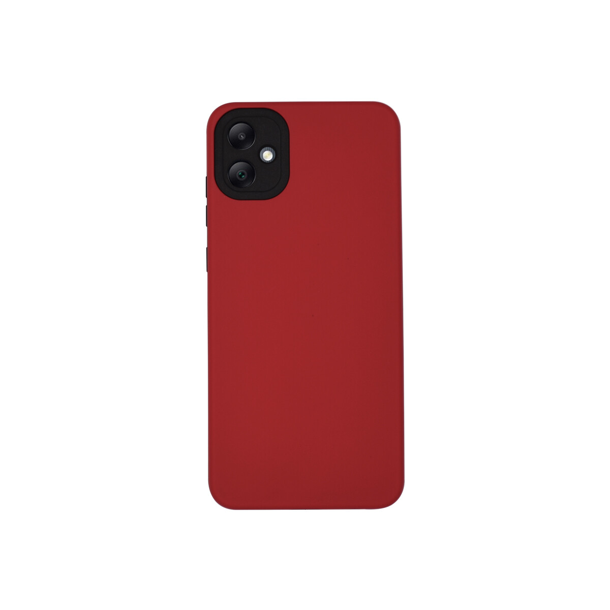 Protector rígido para Samsung Galaxy A05 color rojo 