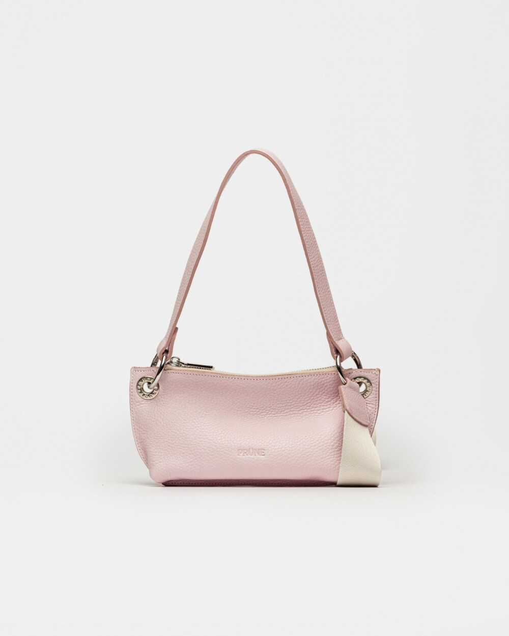 Mini bag Anya en cuero graneado Rosa