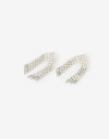 Aros Colgantes Largos Strass Aros Colgantes Strass - Cristal
