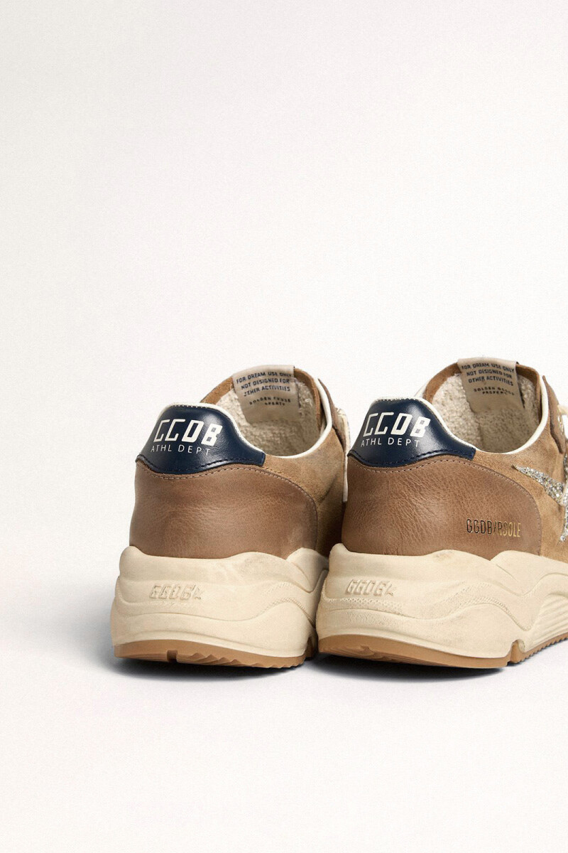 ZAPATILLA RUNNING SOLE Tabaco