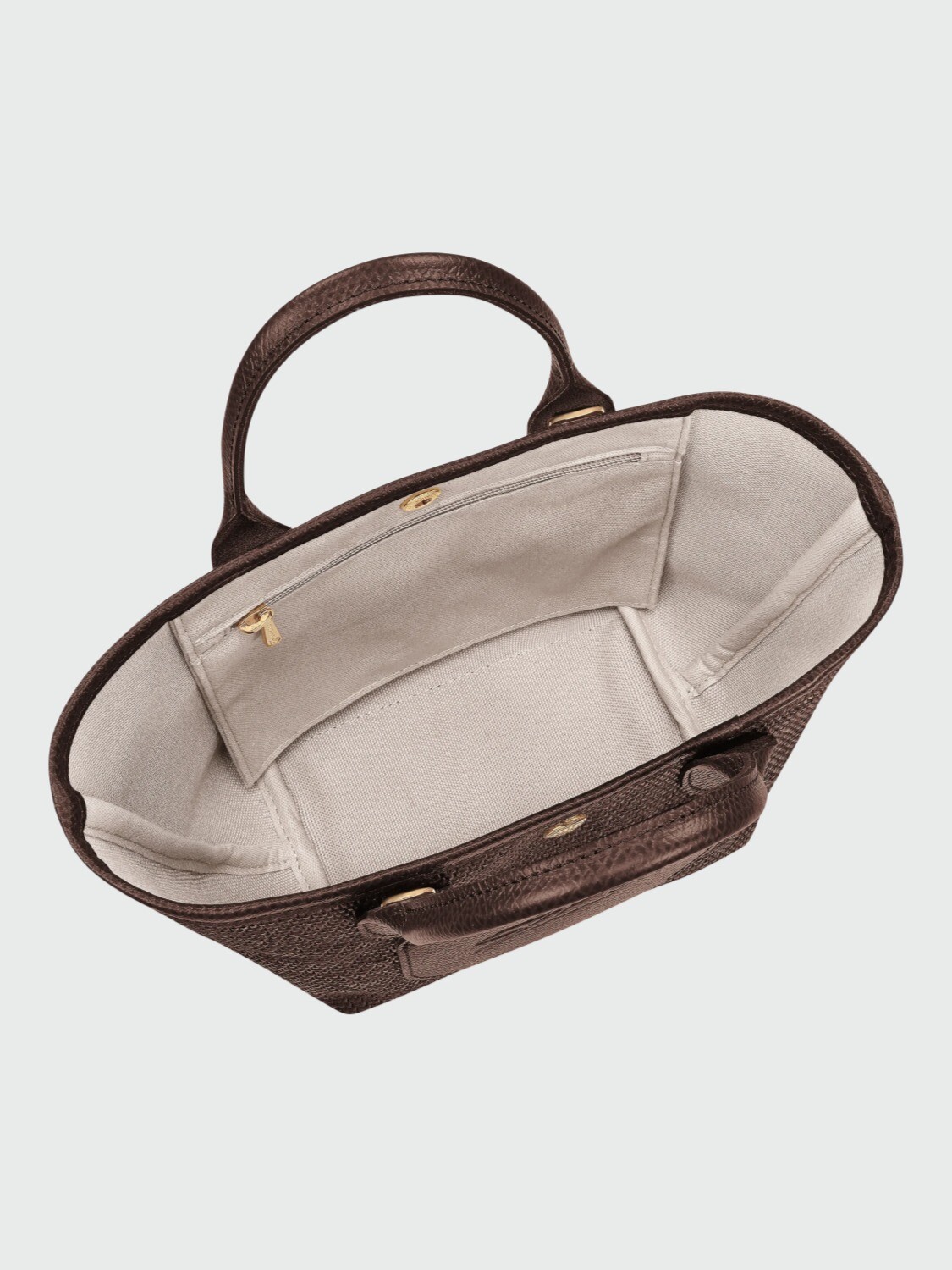 LONGCHAMP - LE PANIER PLIAGE, CARTERA BASKET S Negro Estampado