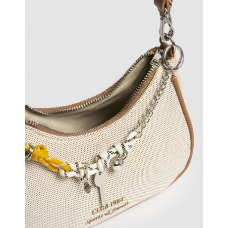 Bandolera Baguette Sport Blanco Crudo