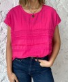 Blusa Selene fucsia