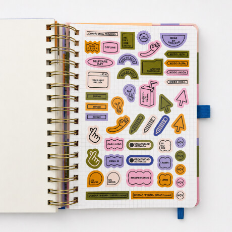 Agenda 2027 con stickers Crafty Pop Sc