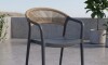 Silla de Jardín Valencia Gris