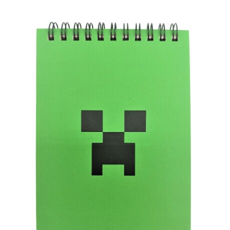 Libreta Minecraft creeper