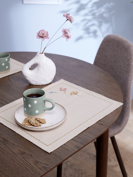 Taza GISLE Ø8xA8cm 30cl verde Taza GISLE Ø8xA8cm 30cl verde