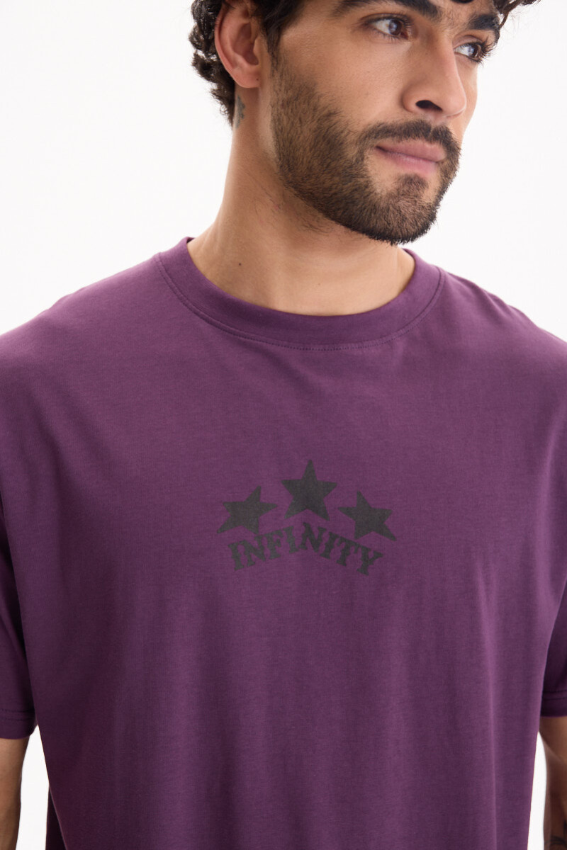 Remera Infinity Violeta