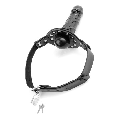 Mordaza Deluxe Ball Gag with Dildo Mordaza Deluxe Ball Gag with Dildo