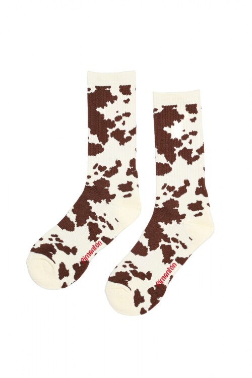 Media Larga Animal Print Cow Print