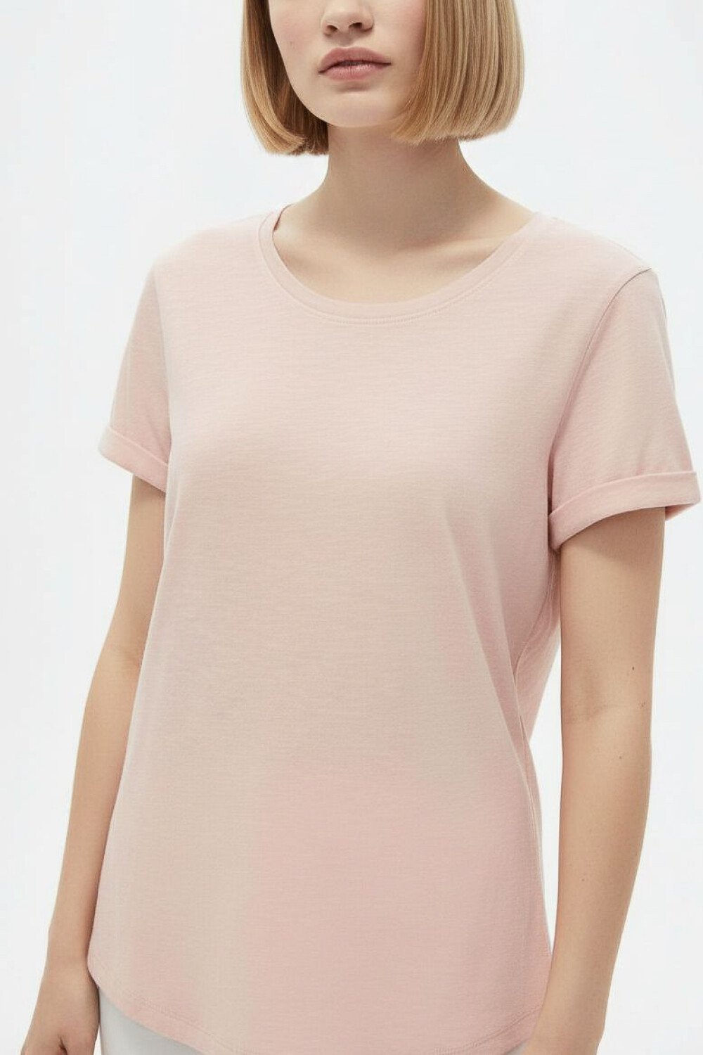 Remera Cordata Rosa Viejo