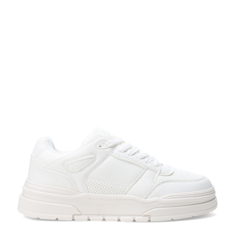 Championes de Hombre Push MANGIARI acordonado Blanco