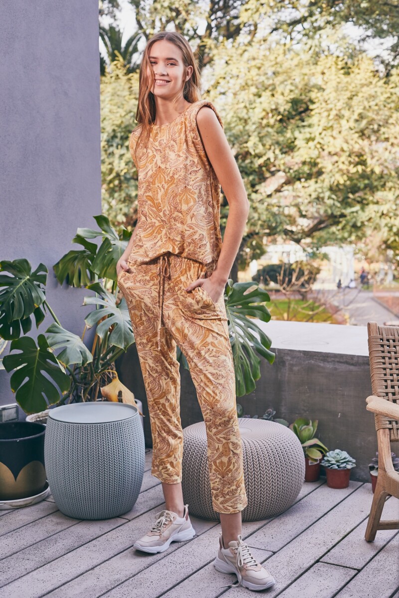 Pantalón Print Maiz