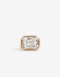 Anillos Medianos y Grandes Strass Anillos Grandes, Statement Night - Plateado Rodio