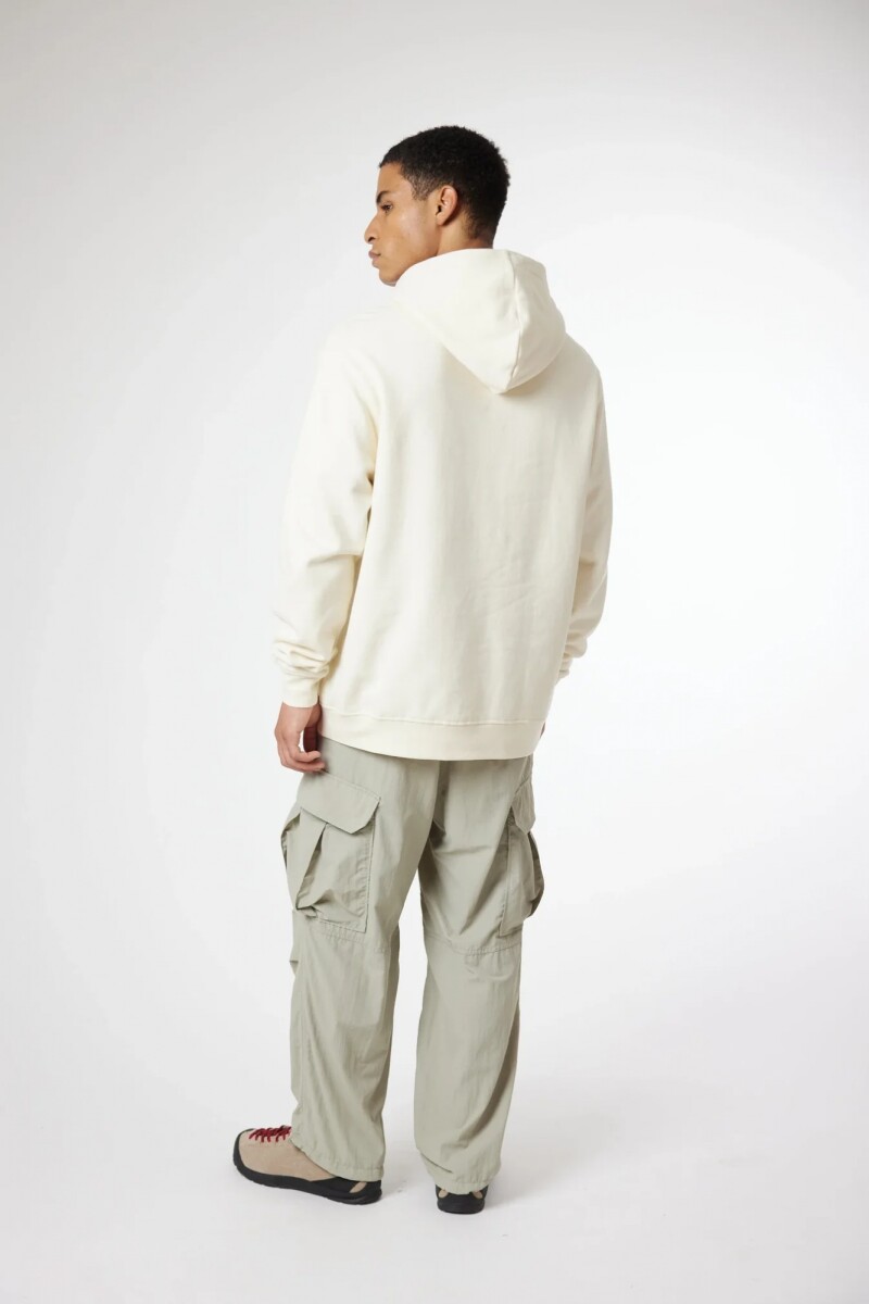 ISLAND HALF ZIP HOODIE Crema