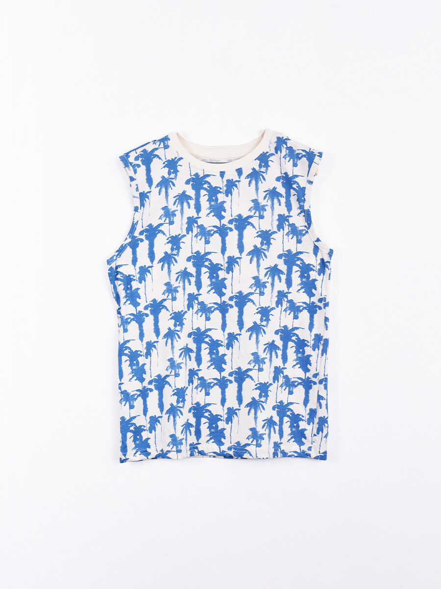 MUSCULOSA PALMS - CELESTE (V) 