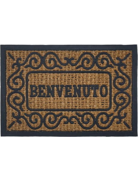 FELPUDO COCO/GOMA 40X60CM H.1CM BENVENUTO FELPUDO COCO/GOMA 40X60CM H.1CM BENVENUTO