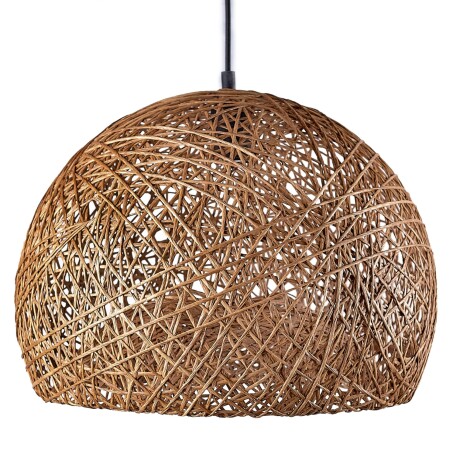 Colgante Hilo Hecho A Mano Tipo Hongo 40cm Marrón hongo 40