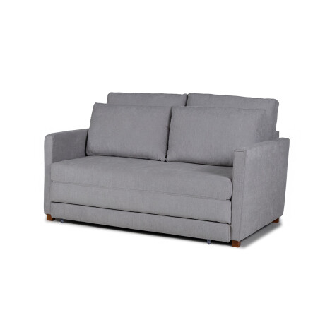 Sofá Cama Niki - Tela Microfibra 10286 (Gris)