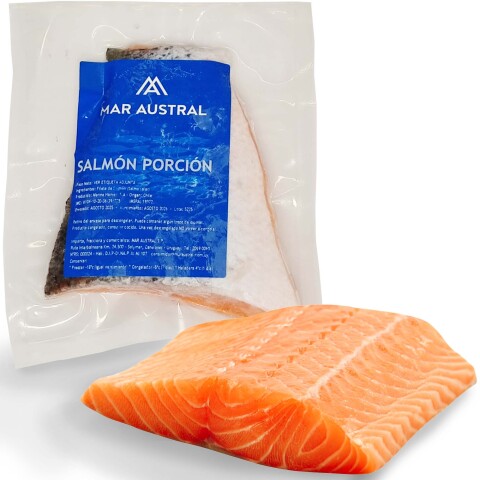 Salmón con Piel Mar Austral 200Grs Salmón con Piel Mar Austral 200Grs