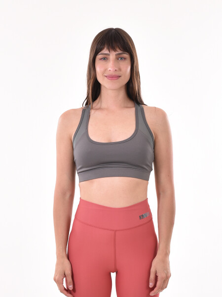 TOP MUDGE GRIS OSCURO