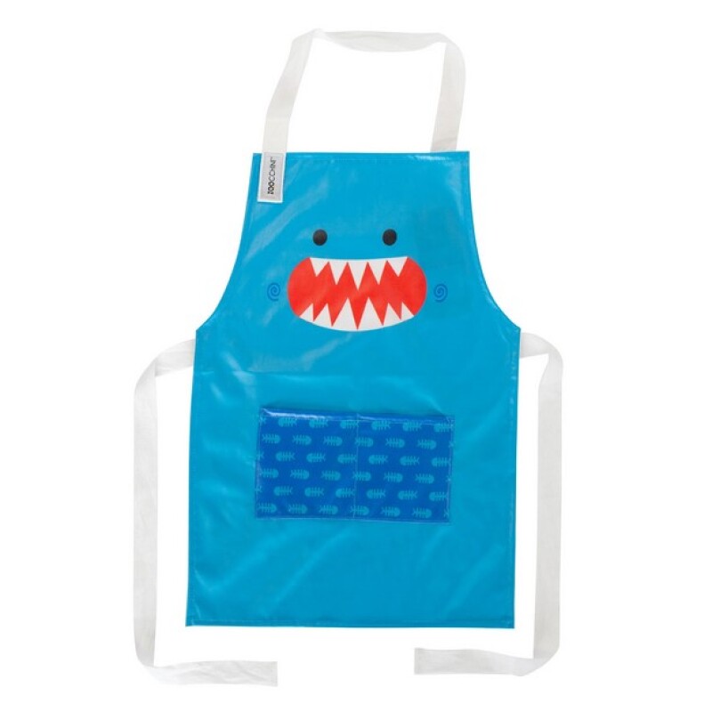 Delantal impermeable para niños Tiburón