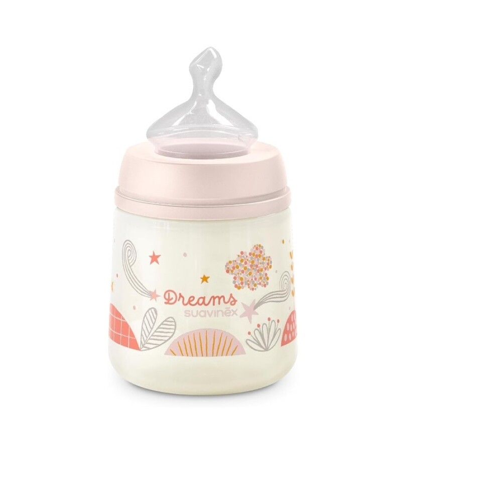 Biberon anatomico 150ml Suavinex Dreams Rosa