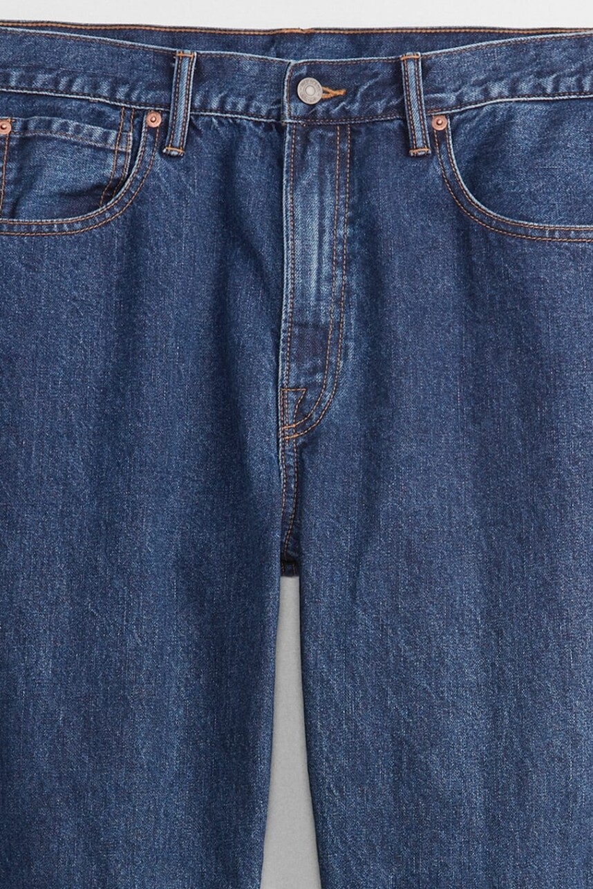 Jean Original Staight Hombre Dark Wash Indigo