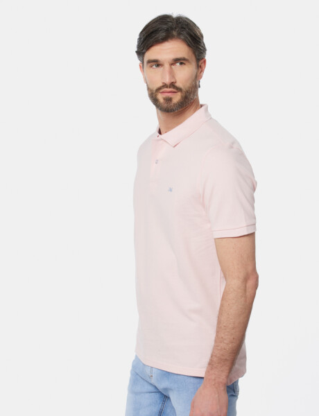 REMERA POLO LISA Rosa