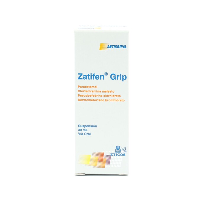 ZATIFEN GRIP GOTAS CJ X 30 ML. única