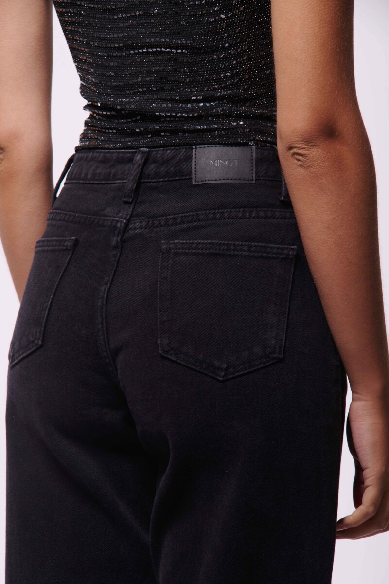 JEAN NANU FOLDED CUFF NEGRO