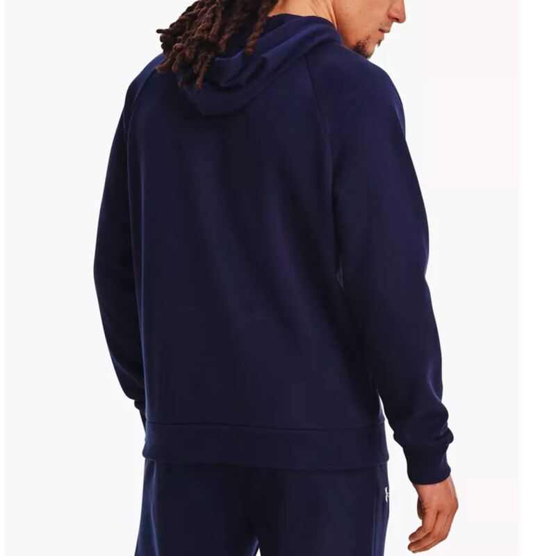 Canguro Hombre Under Armour Rival Fleece Marino-Blanco