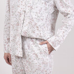 Camisa Mangas Larga y Pantalón Dama Flores Colección 2025 XXP