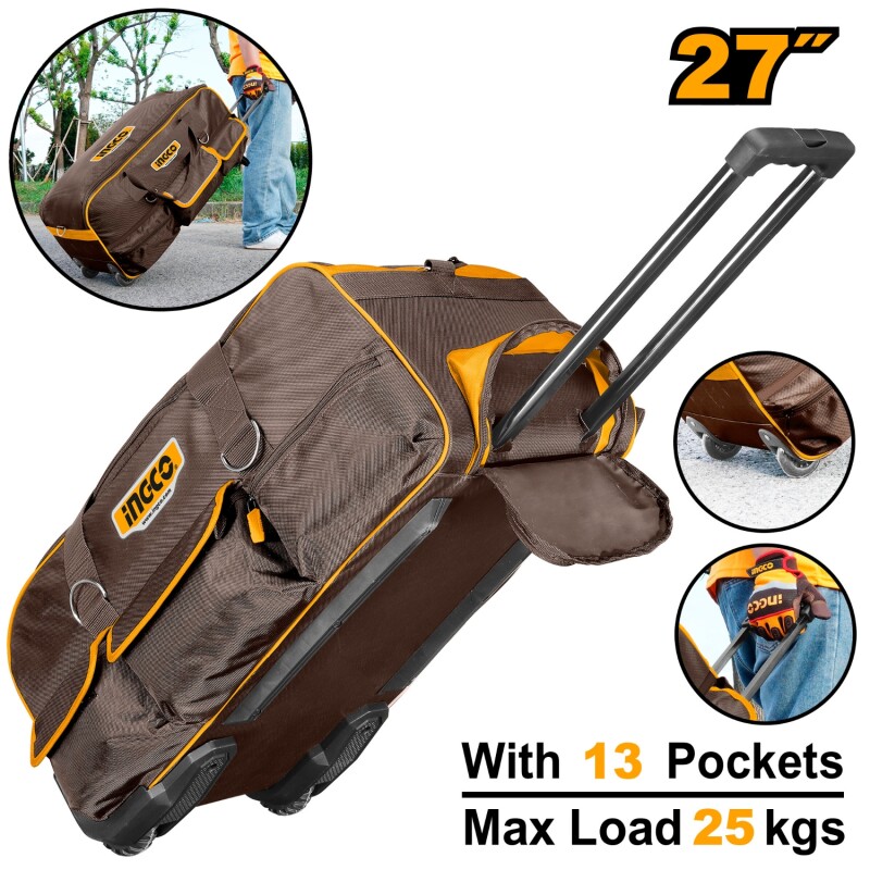 Bolso Valija Ingco Rigido 27" Porta Herramientas HRRTB2715 Bolso Valija Ingco Rigido 27" Porta Herramientas HRRTB2715