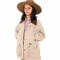 Campera Tipo Encerada Beige