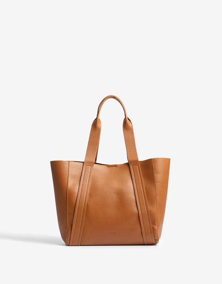 Shopper Basicos Cartera Shopper Special Price - Marron Camel