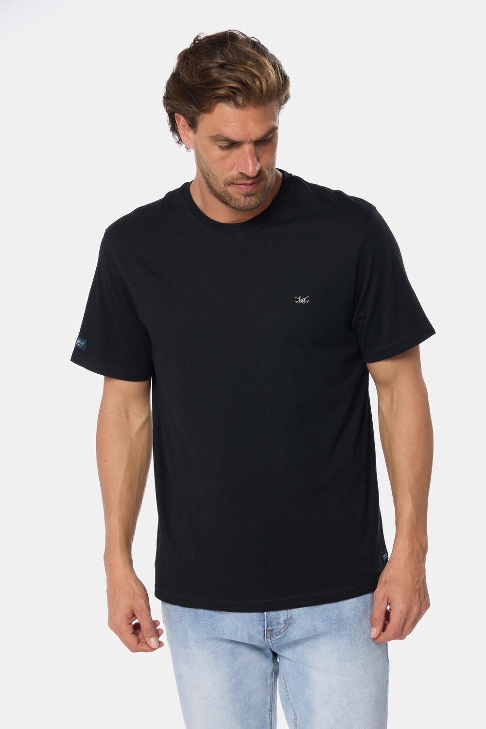 REMERA LISA Negro