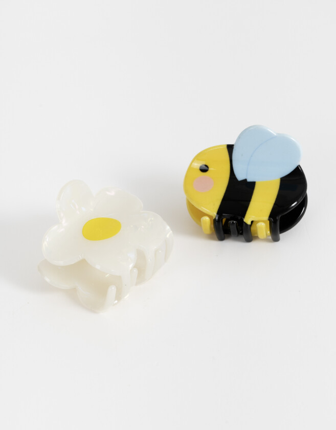 Hebillas Infantiles Animalito Set De Broches Infantiles - Combinacion Tricolor
