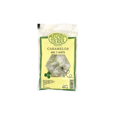 Caramelos miel y menta Madre Tierra 100g Caramelos Miel Y Menta M.tierr