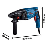 Rotomartillo Bosch GBH 220 720W 220V con maletín 1 año / Bosch Unica