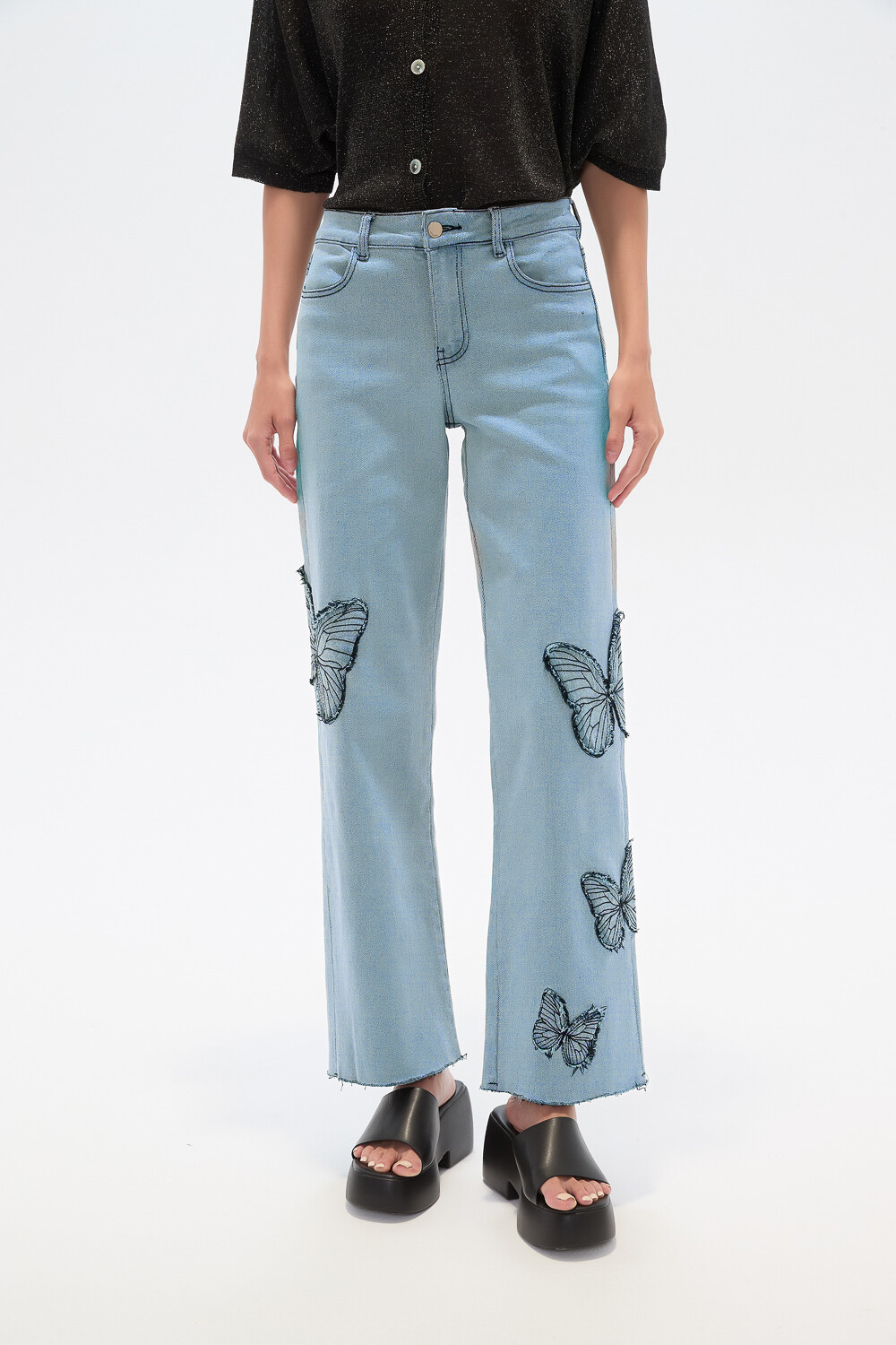 Pantalon Zeballa Azul Claro