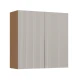 Aéreo Cocina 80Cm Mdf 2 Puertas