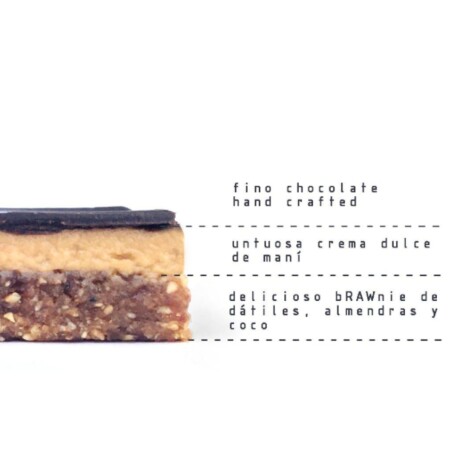 Barritas 40gr Caja x18 Rebel Nuts Avellanas y Cacao