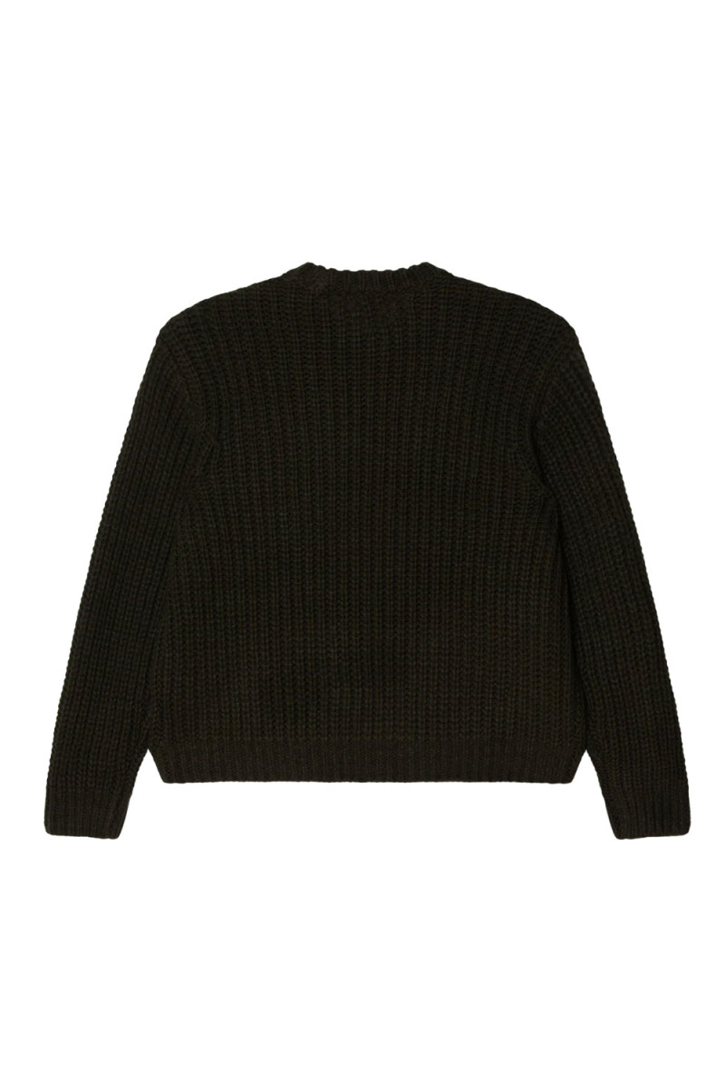 OBEY BOLD CHUNKY SWEATER Negro