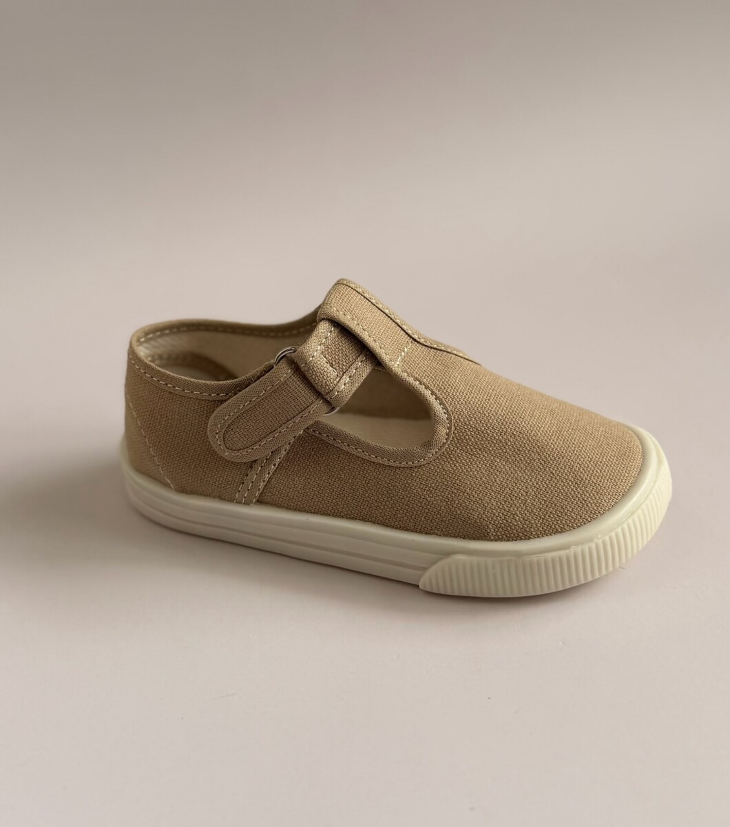Guillermina De Lona Canvas Toddler Lisas Del 22 Al 26 - Vison 