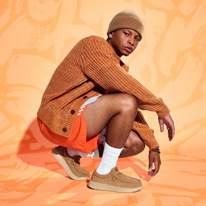 Wally COMF Suede - Hombre Tobacco Brown/irish Cream