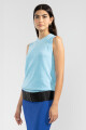 TEE KNIT TOP Celeste
