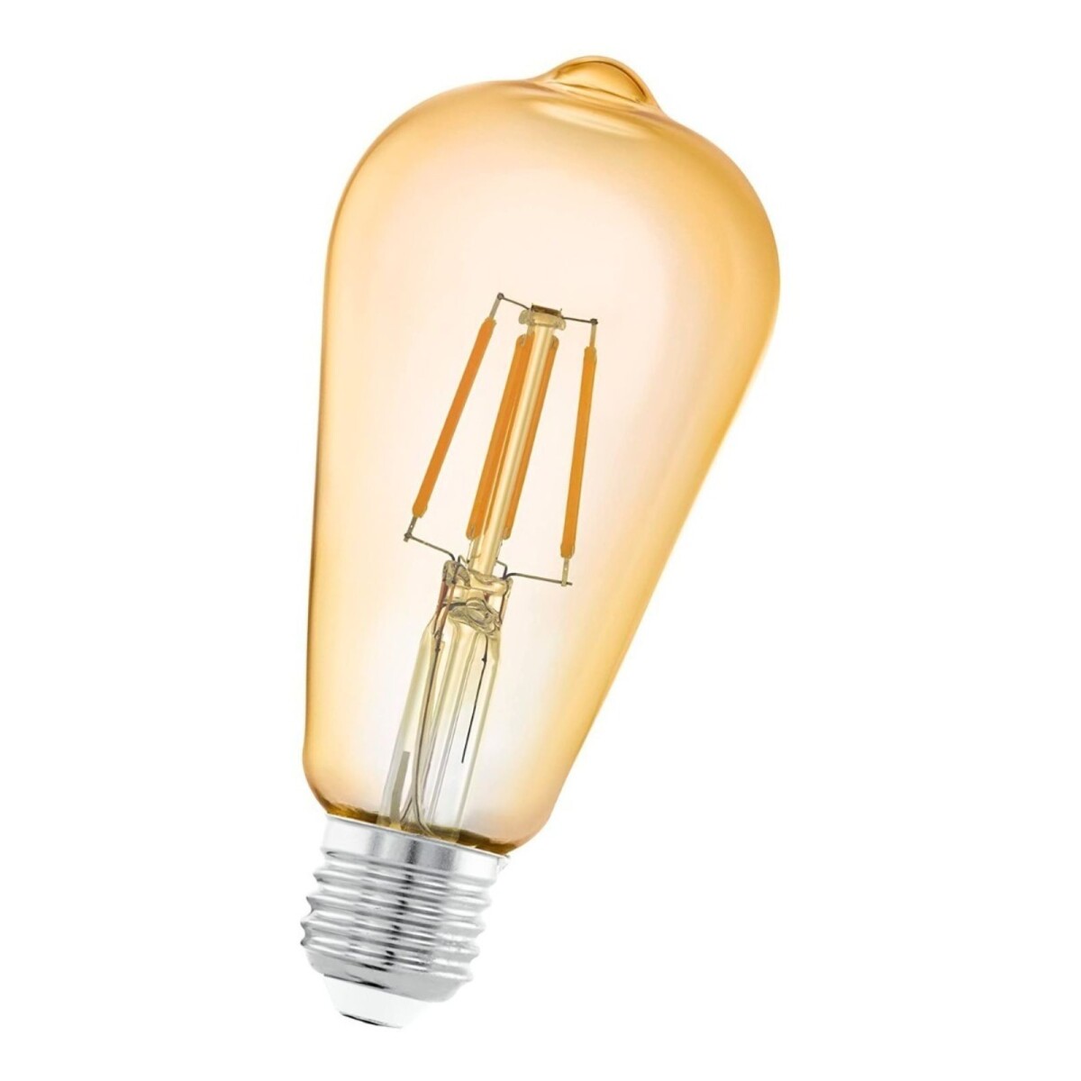 Lampara Vintage Pera Retro Led Edison Equivale A 60w - Color Variante Naranja 