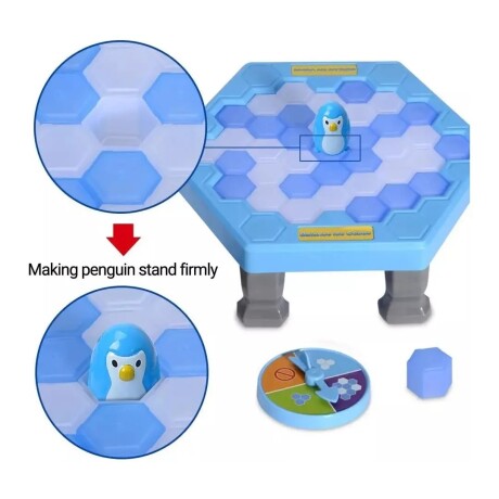 Juego de Mesa Trampa para Pingüinos Rompe Hielo 001