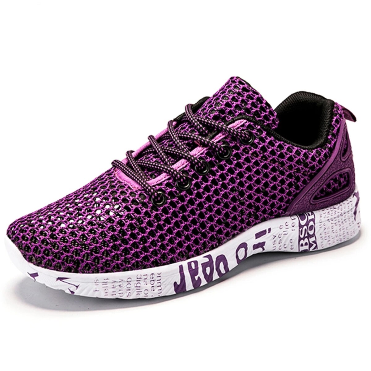 Calzado Deportivo Running Ventilados Para Adulto - Violeta 